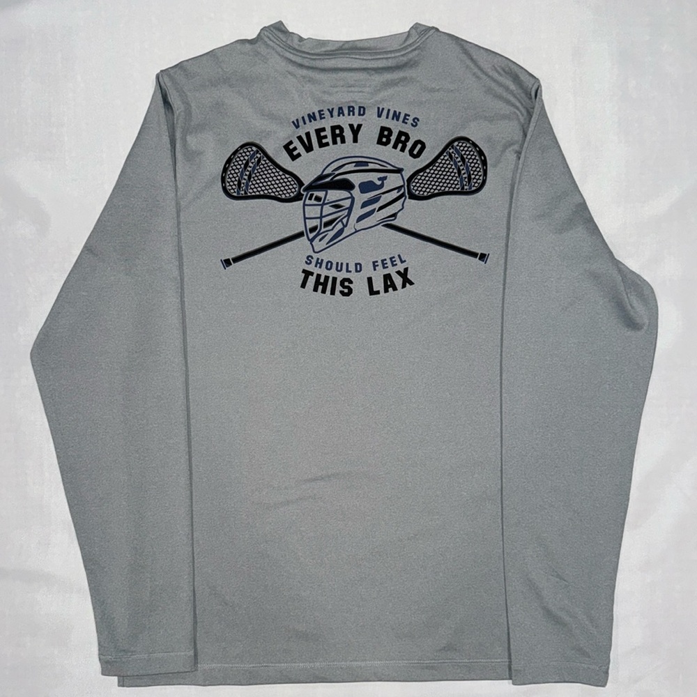 Vineyard Vines boys performance long sleeve tee, M (12-14) - Picture 4 of 4